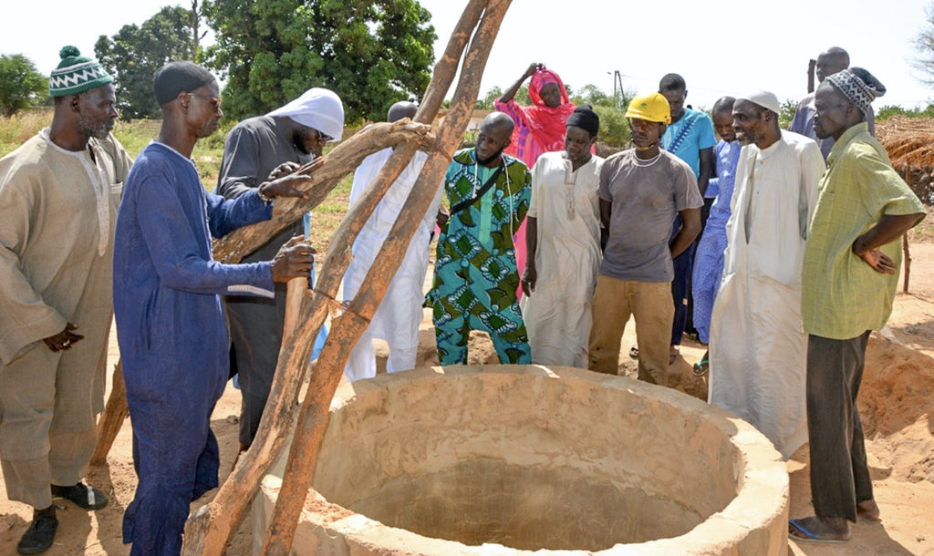 Comment creuser un puits au sénégal?