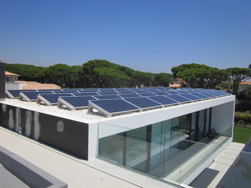 L'énergie solaire peut-elle vraiment être aussi belle ? -Adapté à une villa de luxe.