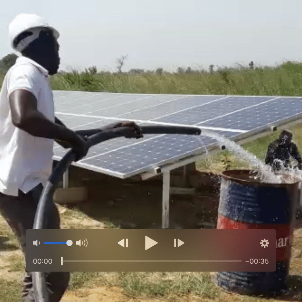 Un variateur de fréquence  pour la pompe solaire