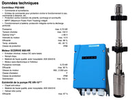 Pompe immergée LORENTZ PS2-600 (15 à 180m - 0,44 à 12m³/h) - NRJSOLAIRE